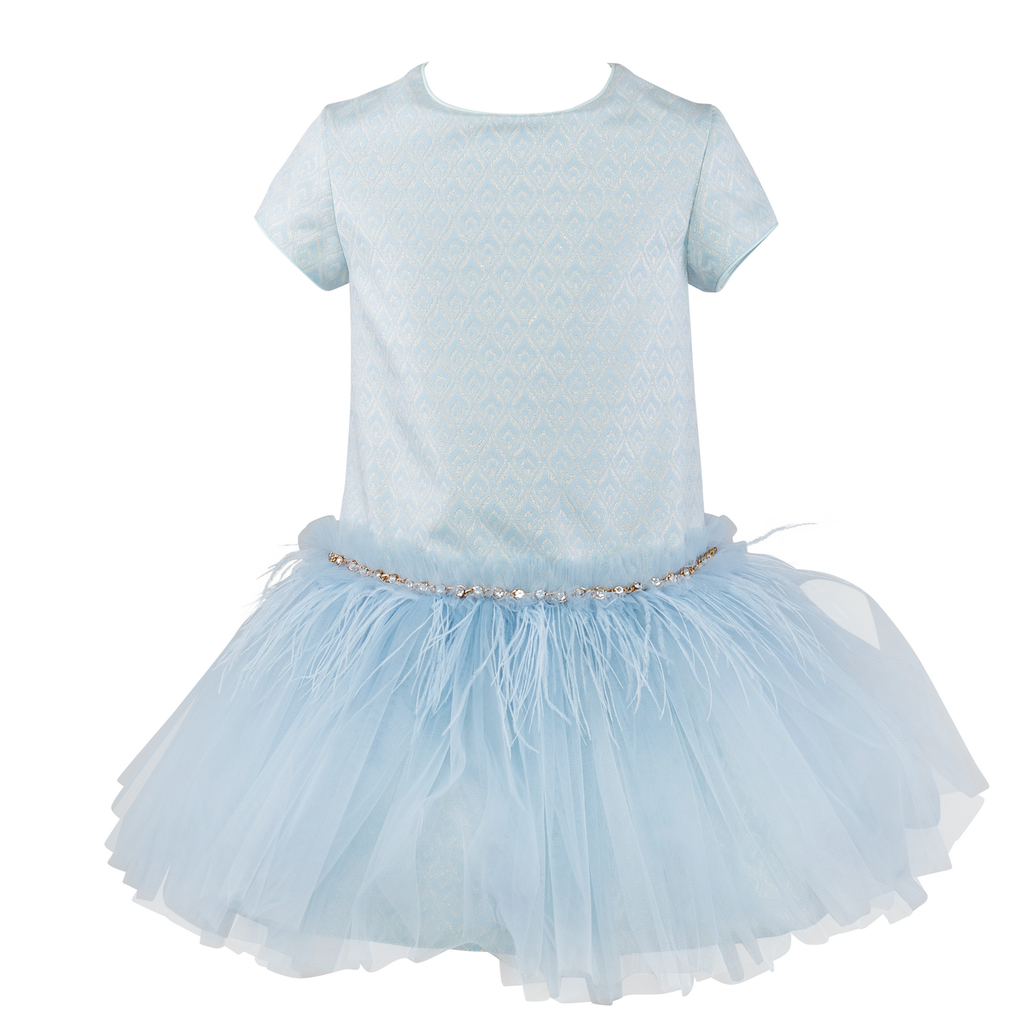 Daga Ceremony & Elegance Girls Dress Blue