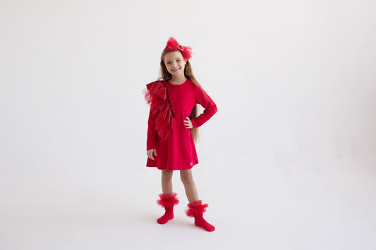 Daga Not Only Christmas Girls Dress Red