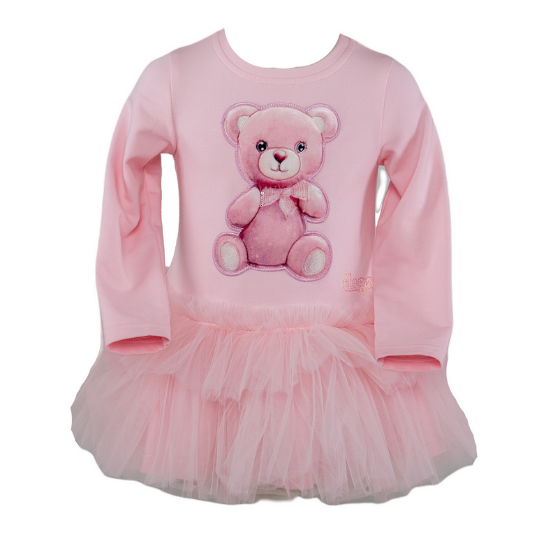 Daga Teddy Bear Dream Girls Tulle Dress Pink